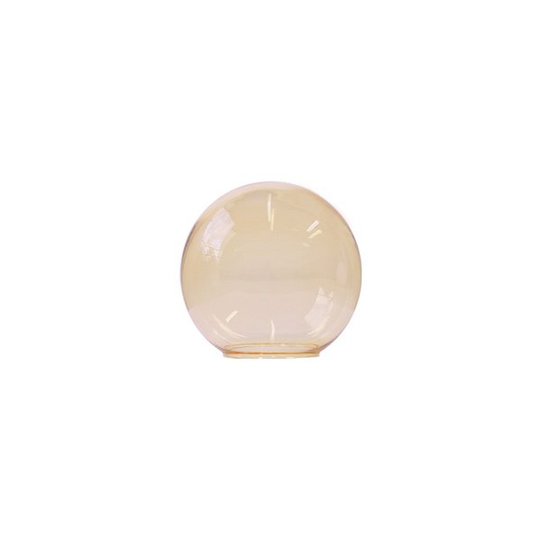globo 15cm vidro ambar vd15 ab 001
