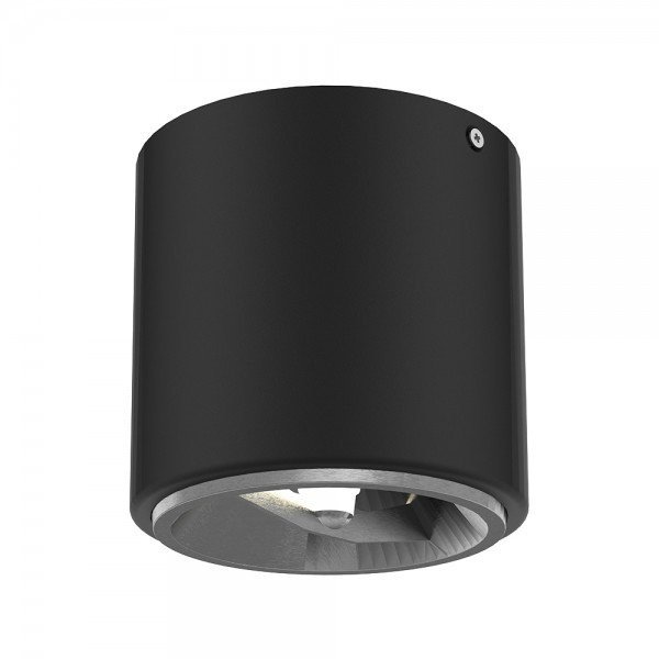 plafon taschibra cannon ar111 preto fosco