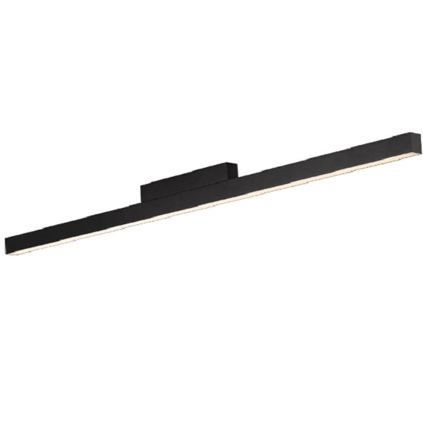 plafon newline preto 3000k