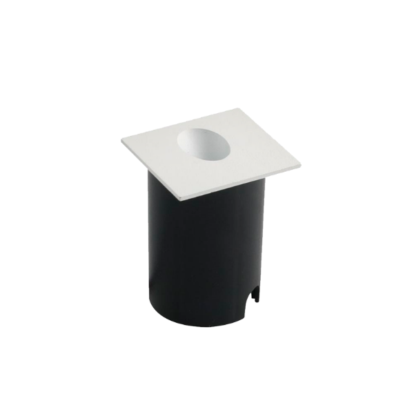 balizador escada quadrado branco capa