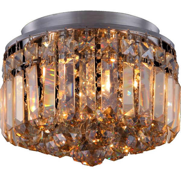 lustre plafon de cristal sansas champagnhe