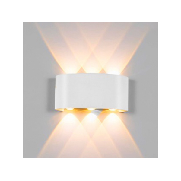 arandela velame 6w branca ligada