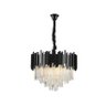 lustre pendente midas preto 55cm menor