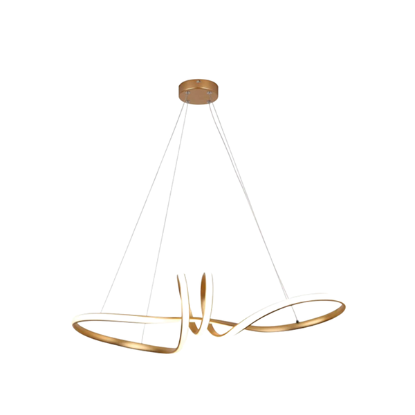 pendente led arcturo dourado
