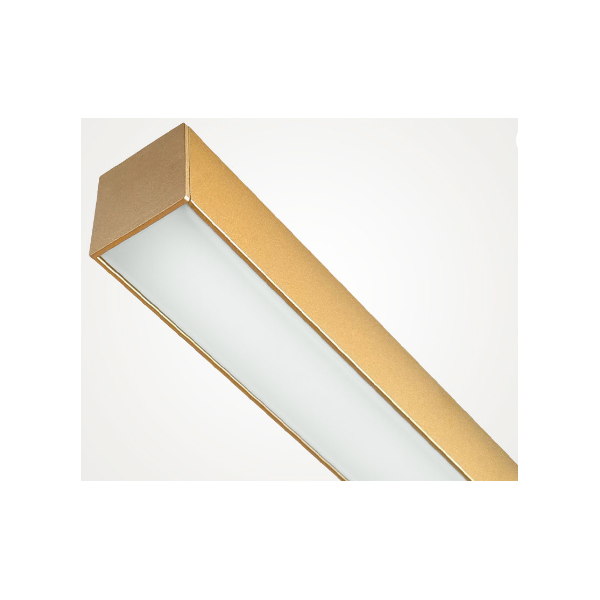 perfil sobrepor 20x15 dourado
