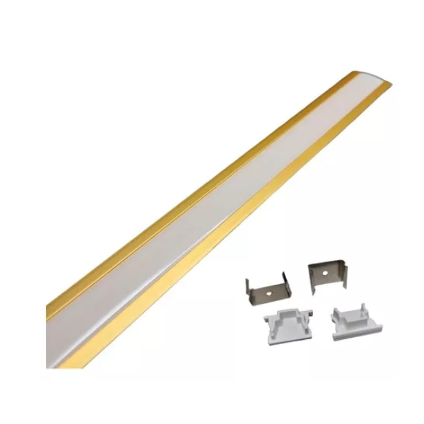 perfil 23x7 dourado