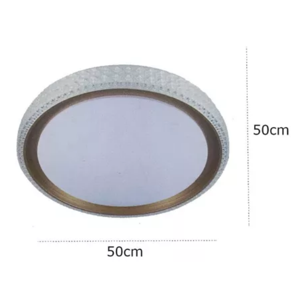 plafon kenle redondo dourado medidas