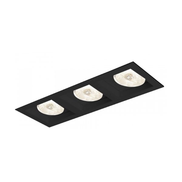 spot triplo 3xar70 preto