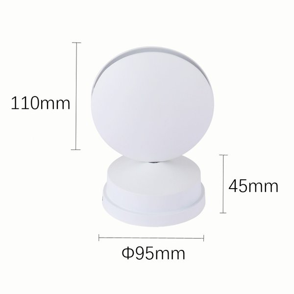 spot sobrepor auter branco medidas