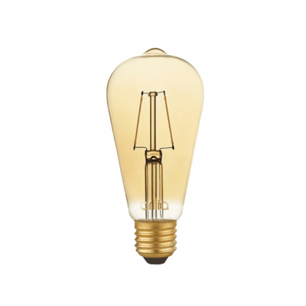 lampada led filamento st64 pera