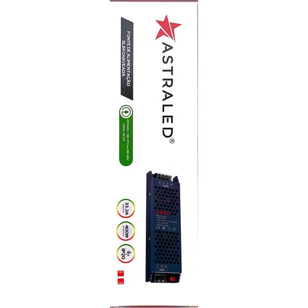 fonte 12v 33 3a 400w emb