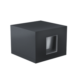 Arandela Cross 8w 3000k Bivolt - SkyLight - Preto