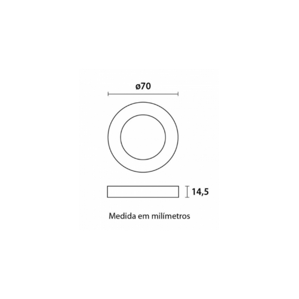 luminaria cabinet redonda medidas
