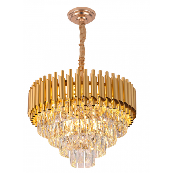 pendente ltr 009d e14x8 nitrolux dourado