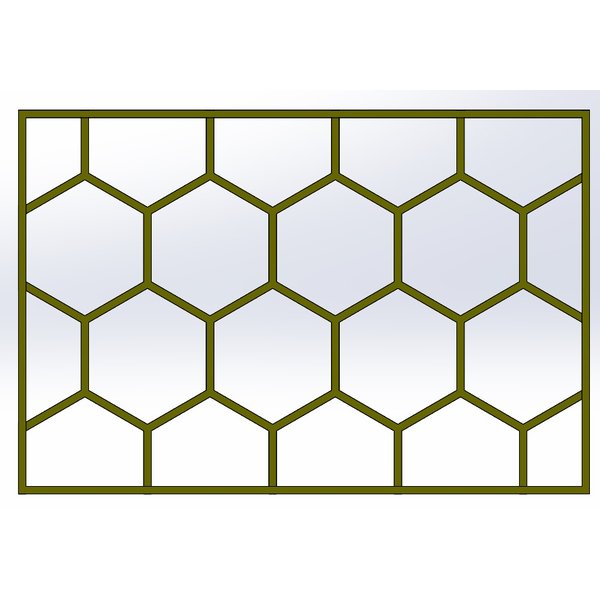 colmeia 3x2 com elvoltorio 8 hexagonos