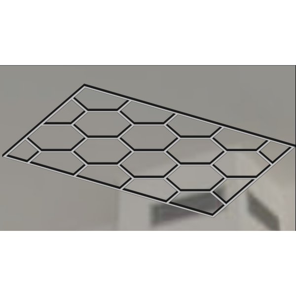 colmeia 3x2 com envoltorio 3d