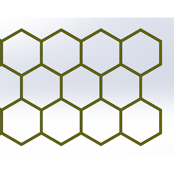 colmeia 2 65x1 93 hexagonos de 80cm