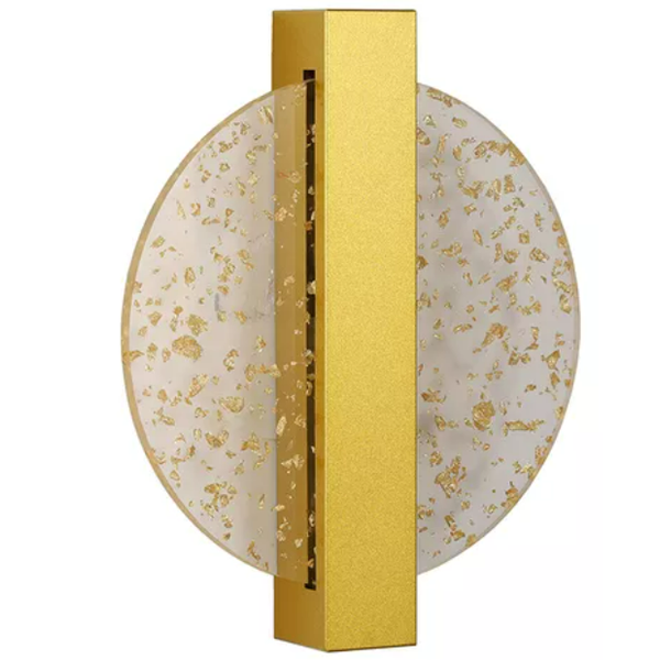 Arandela Cross 8w 3000k Bivolt - SkyLightDourado