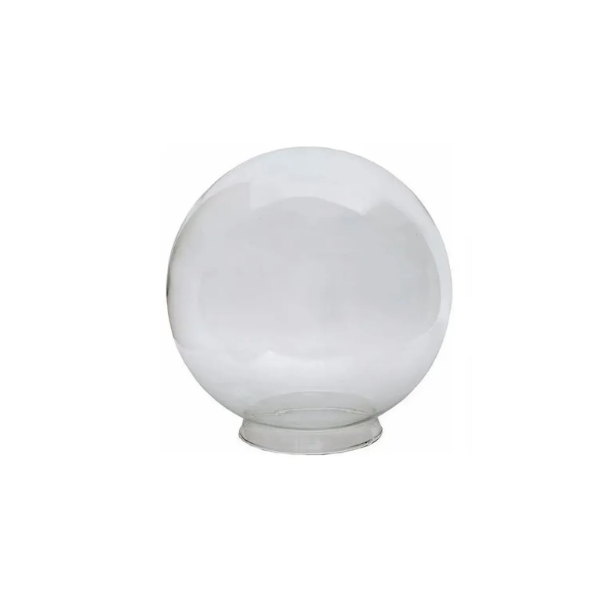 globo 30cm transp vidro