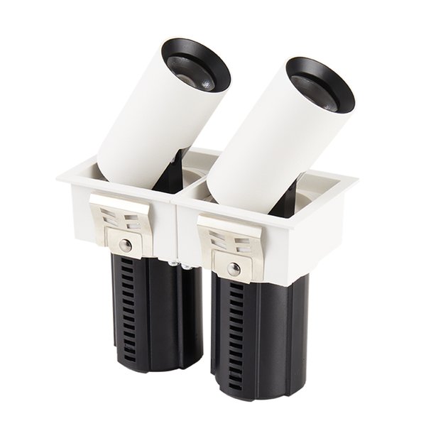 spot aiva duo 2x7w branco