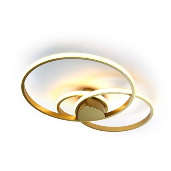plafon ring dourado 20 30 40
