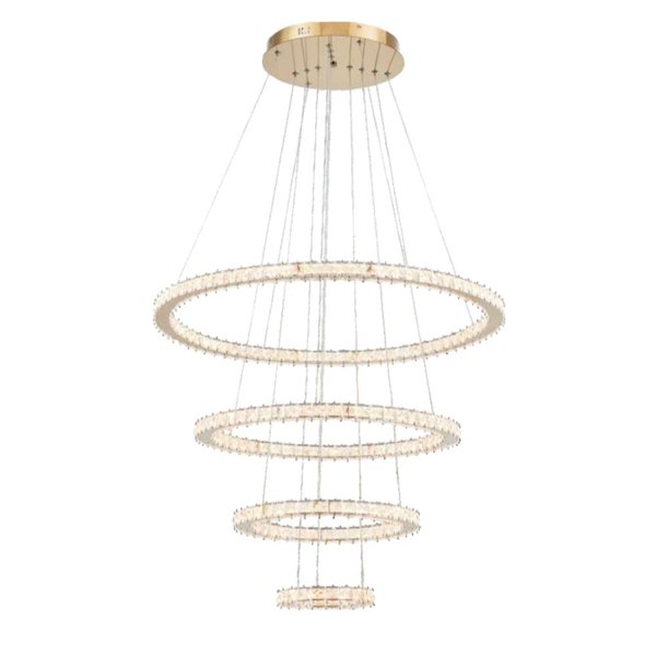 pendente led slaney 3000k 128w