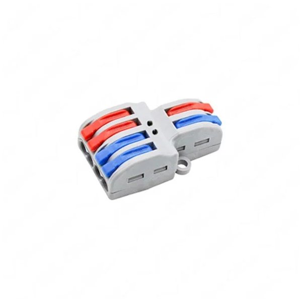 conector de emenda triplo